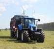 Przeczepa samozbierająca Kverneland Taarup 10045 RD + New Holland T7030