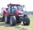 Ciągnik Case 115 + Prasa zwijająca Case IH RB454