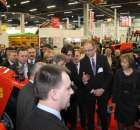 Wizyta Ministra Marka Sawickiego ministra rolnictwa i rozwoju wsi - AGROTECH Kielce