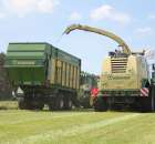 Sieczkarnia polowa krone Big X 650 + Przyczepa MX 310 GD + Ciągnik John Deere 6930