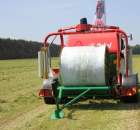 Praso-owijarka Orkel GP 1260 Agronic + Ciągnik Kubota M128X