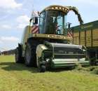 Sieczkarnia polowa krone Big X 650 + Przyczepa MX 310 GD + Ciągnik John Deere 6930