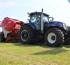 Praso-owijarka Lely Welger RPC445 Tornado + Ciągnik New Holland