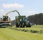 Sieczkarnia polowa krone Big X 650 + Przyczepa MX 310 GD + Ciągnik John Deere 6930