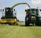 Sieczkarnia John Deere 7350 + Ciągnik 6930 + Przyczepa Joskin 20000 TRC