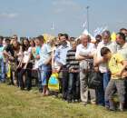 Widownia pokazu maszyn 21-22 Maj Kąkolewo