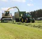 Sieczkarnia polowa krone Big X 650 + Przyczepa MX 310 GD + Ciągnik John Deere 6930