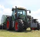 Prasa Agco Fendt 5160V + Ciągnik Fendt 714