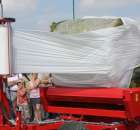 Owijarka do bel Metal-fach Z593 + Ciągnik Farmer F5-12277s