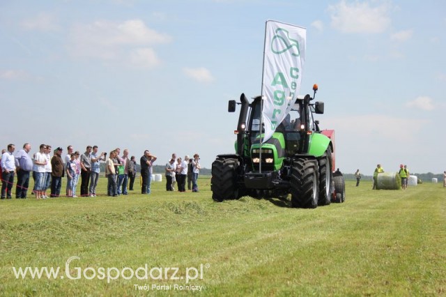 Prasa Ferboli Totter 125/35 + Ciągnik Deutz-Fahr Agrotron M600 DCR