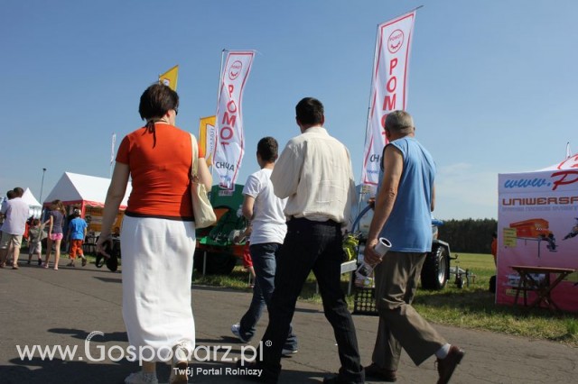 Stoisko firmy POMOT Zielone Agro Show Kąkolewo