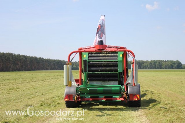 Praso-owijarka Orkel GP 1260 Agronic + Ciągnik Kubota M128X