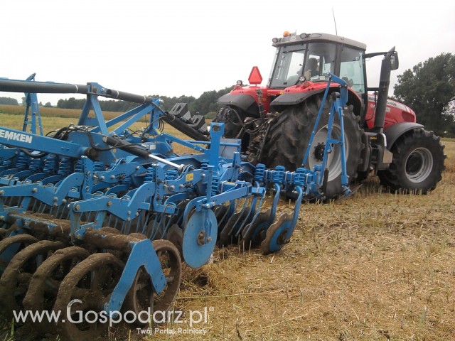 Talerzowanie MF 8480