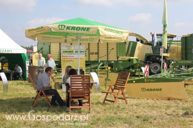 Stoisko firmy Agromix - przedstawiciela marki Krone
