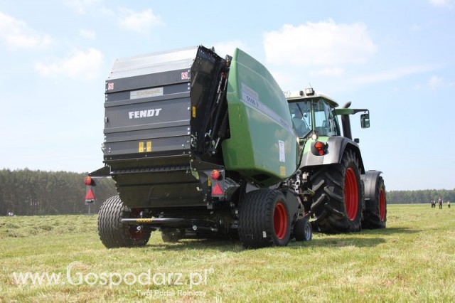 Prasa Agco Fendt 5160V + Ciągnik Fendt 714