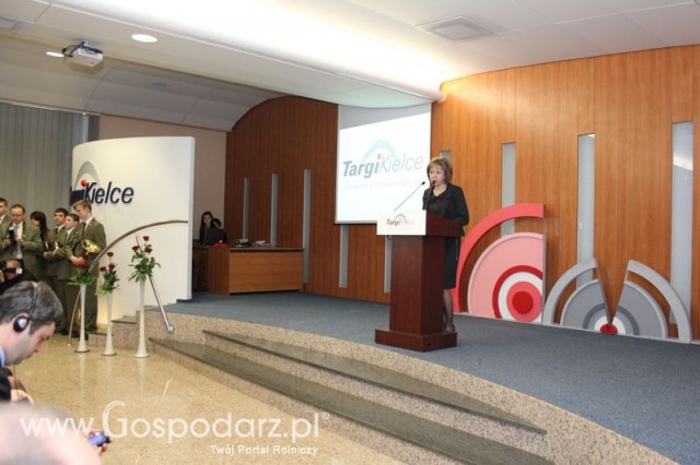 Wizyta Ministra Marka Sawickiego ministra rolnictwa i rozwoju wsi - AGROTECH Kielce