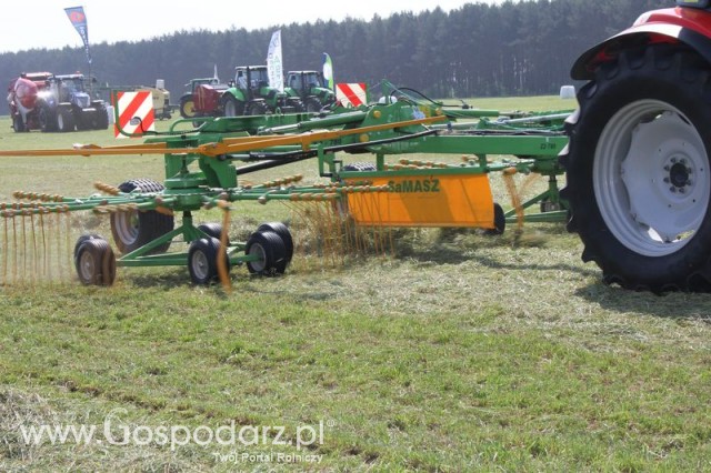 Zgrabiarka SaMasz Z2-780 + Ciągnik IRON 120