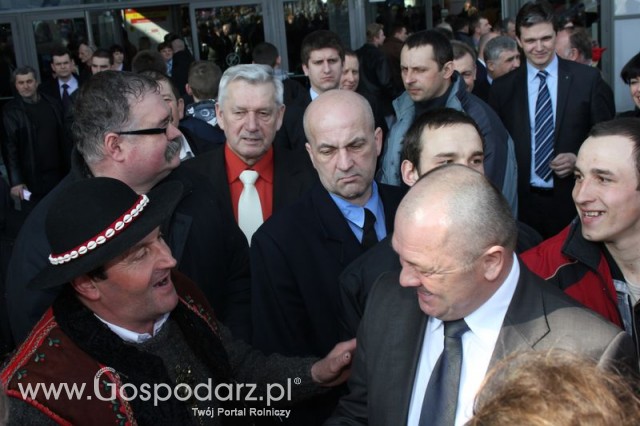 Wizyta Ministra Marka Sawickiego ministra rolnictwa i rozwoju wsi - AGROTECH Kielce