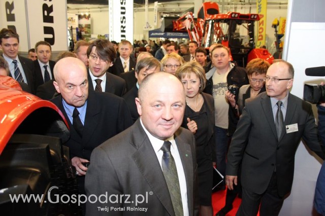 Wizyta Ministra Marka Sawickiego ministra rolnictwa i rozwoju wsi - AGROTECH Kielce