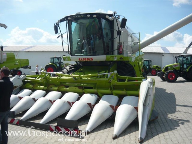 CLAAS TUCANO 480 + heder (przystawka) do kukurydzy 