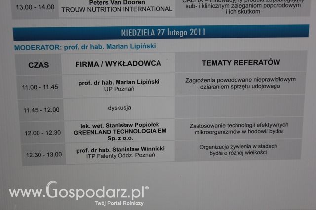 Fotoreportaż z XI Międzynarodowych Targów Fermy Bydła