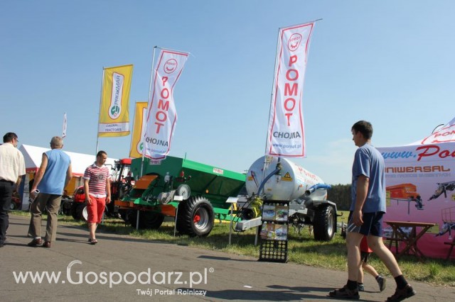 Stoisko firmy POMOT Zielone Agro Show Kąkolewo