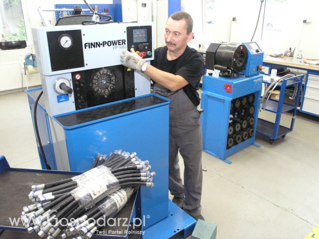 Produkcja przewodów hydraulicznych - oddział w Poznaniu.