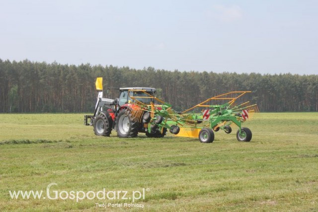 Zgrabiarka SaMasz Z2-780 + Ciągnik IRON 120