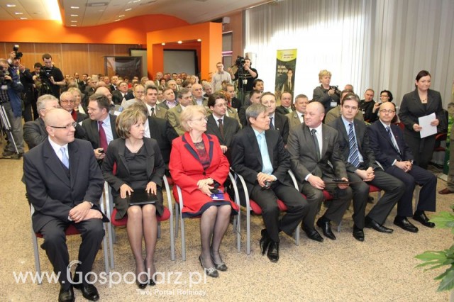 Wizyta Ministra Marka Sawickiego ministra rolnictwa i rozwoju wsi - AGROTECH Kielce