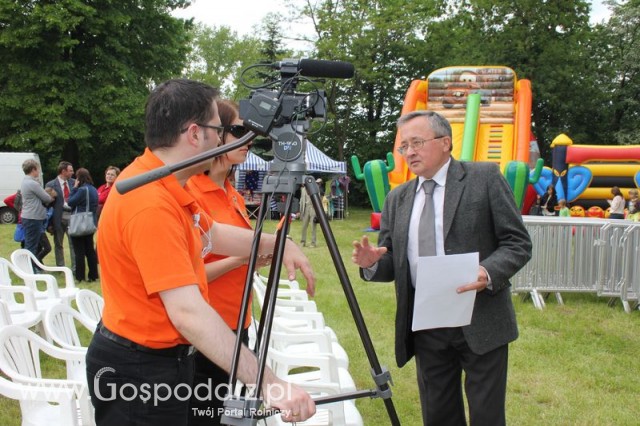 Dyrektor WODR dr Ryszard Jaworski z ekipą portalu Gospodarz.pl