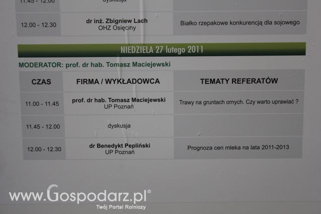 Fotoreportaż z XI Międzynarodowych Targów Fermy Bydła