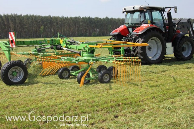 Zgrabiarka SaMasz Z2-780 + Ciągnik IRON 120