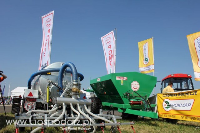 Stoisko firmy POMOT Zielone Agro Show Kąkolewo