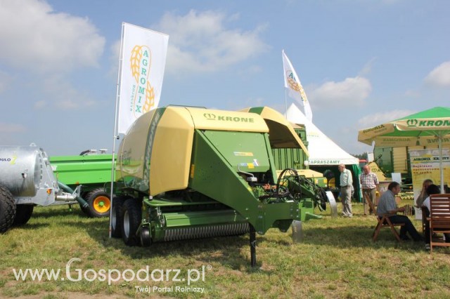 Stoisko firmy Agromix - przedstawiciela marki Krone