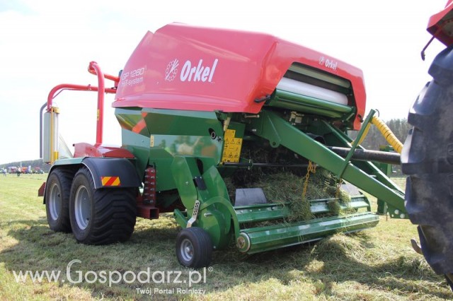 Praso-owijarka Orkel GP 1260 Agronic + Ciągnik Kubota M128X