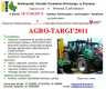 AGRO TARGI`2011  w  Starej Łubiance