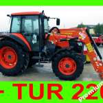 NOWY Japoński Ciągnik KUBOTA m108s + TUR Ładowacz