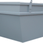 Kontener typu MULDA otwarty - symetryczny wykonany w systemie linowym lub hakowym  typu PT-23