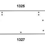 NEW HOLLAND - szyba tylna do kabiny CS 14, 15, 16, 17, 18, 19