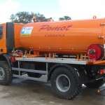 Zabudowa asenizacyjna typ ZA 6500 K - pojemność 6500 litrów na podwoziu IVECO Eurocargo