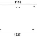 MASSEY FERGUSON - szyba tylna przezroczysta. Seria: MF 300