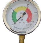 Manometr M80, 0-16 bar, gwint 12x1,5