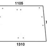 NEW HOLLAND / CASE / STEYR / DEUTZ - szyba tylna przezroczysta  IV FK 9220