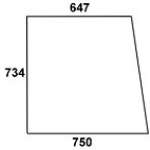 FENDT - szyba boczna zielona