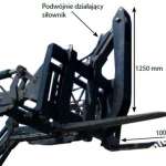 NOWY Wspornik Chwytający do Ładowania Drewna Pali