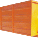 Kontenery rolkowe z systemem hakowym lub linowym typu PT-3