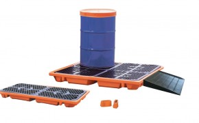 Palety wychwytujące i podłogi robocze