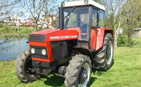 Zetor 8145 komfortowa kabina, ścięta maska