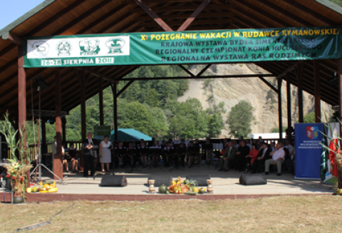 Pożegnanie wakacji w Rudawce Rymanowskiej