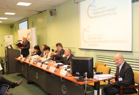 Polsko-Rosyjskie Forum MSP Branży Rolno-Spożywczej